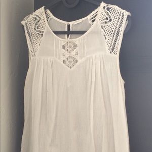 Bershka white top